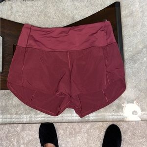 High rise lululemon shorts!